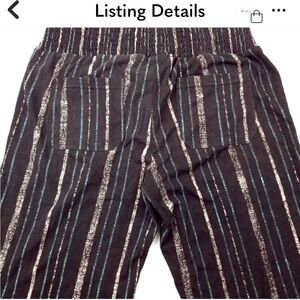 NWT | Roxy Venture To Sea Patterned Flare Leg Pant